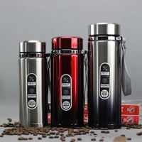 high capacity business thermos mug stainless steel tumbler insulated water bottle portable vacuum flask for office tea mugs