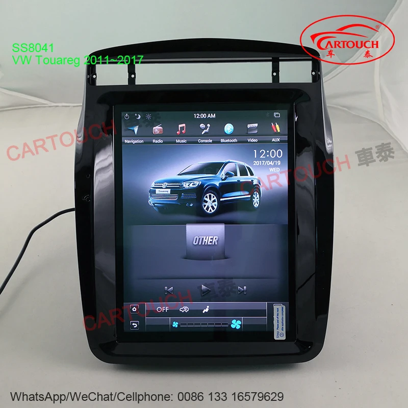 10,4 дюймов Tesla автомобильный gps навигационная система для Volkswagen To uareg 2010~ Android автомобильный gps МУЛЬТИМЕДИА HD1080P Радио Видео Аудио