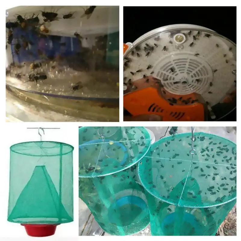 1 шт. приманки в виде мух на ферме Безопасность рыбы костяная мука анти-fly агент