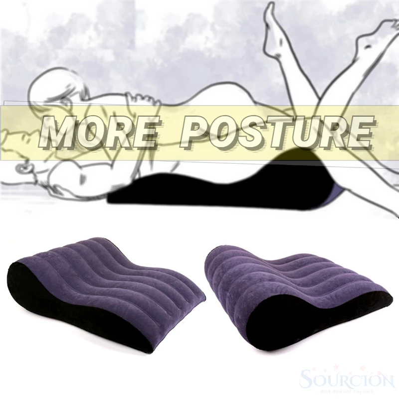SourcionC Top-10 Confortable Inflatable Sex Sofa Luxury Pillow Chair Bed Helpful Pad Ramp Furniture Sexy Tool | Дом и сад