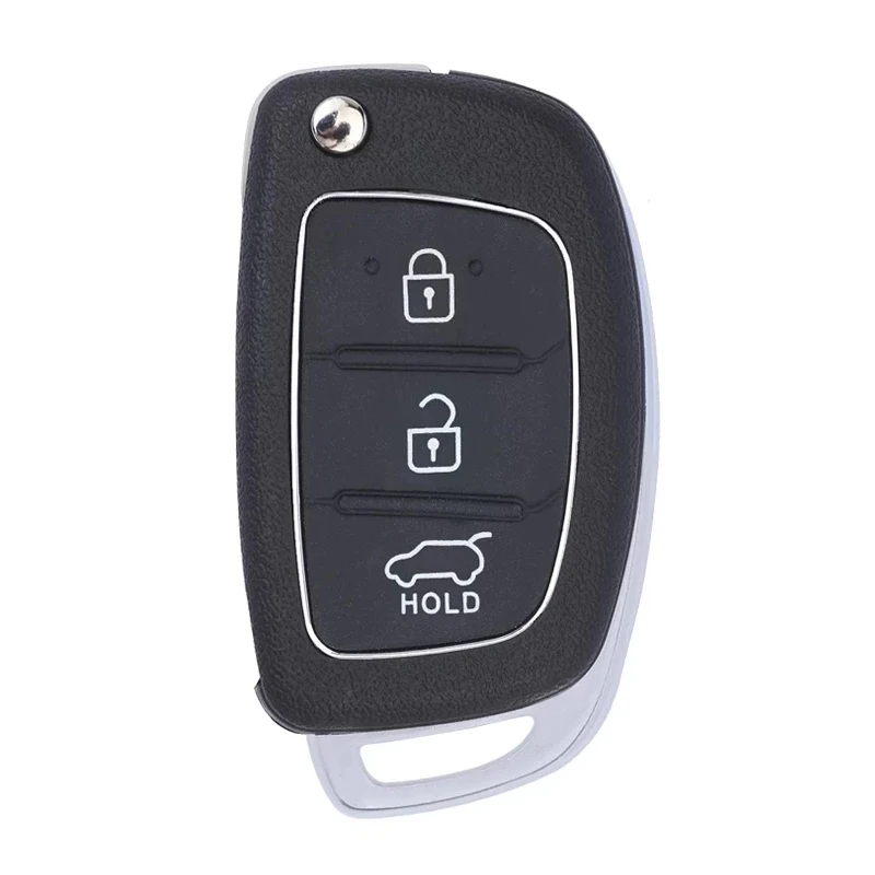 Складной автомобильный ключ KEYECU с дистанционным управлением 3 кнопки 433 МГц ID46