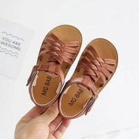 childrens woven sandals fashion boys casual shoes open toe soft little girls beach shoes for toddler baby 2021 summer new