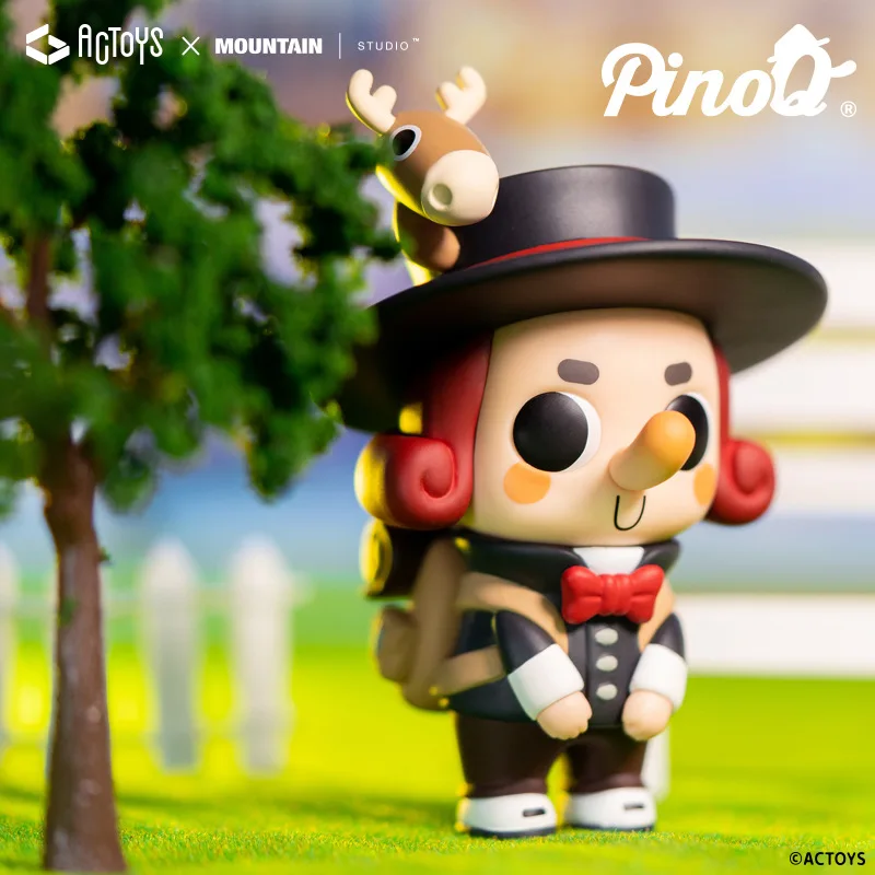 Genuine Anime blind box traveler PinoQ series Explorer Rudolph Viking toys doll desktop collection random figure Limited edition |
