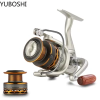 yuboshi 1000 7000 series newest spinning fishing reel with spare spool 6 10kg drag 5 21 carp fishing reels