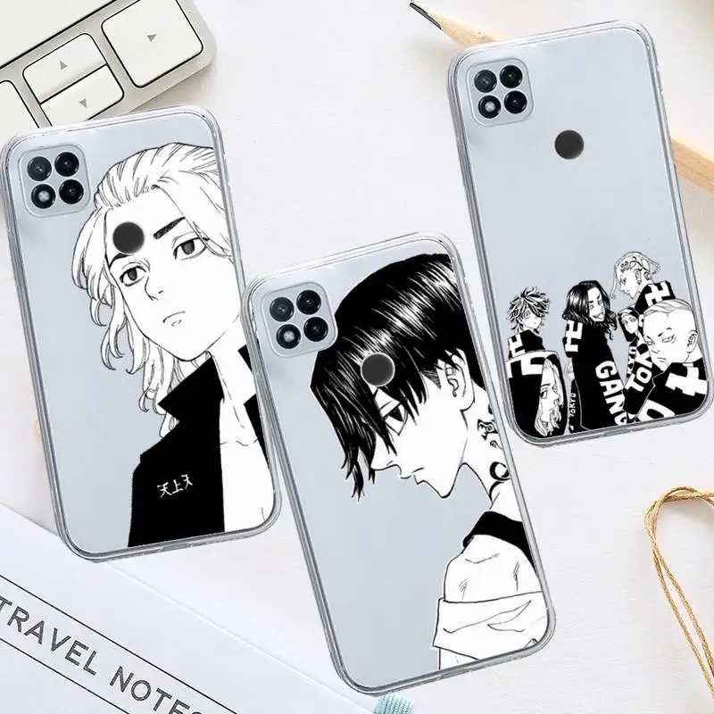 

Tokyo Revengers japanese anime Phone Case Transparent for Xiaomi redmi note 8 9 10 11 t lite pro ultra mix 4 k40