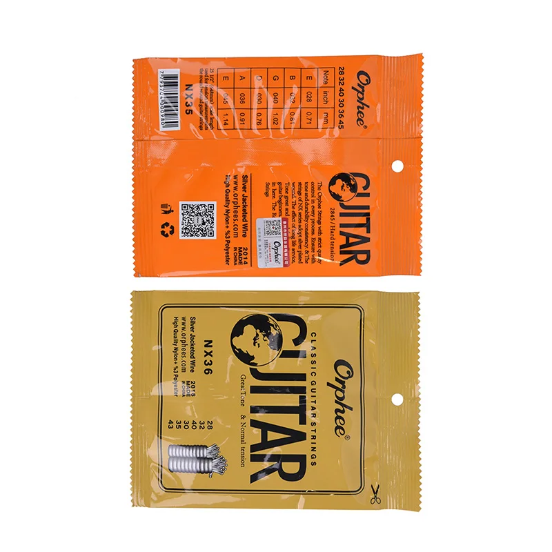 Классические классические Струны для гитары нейлон и Посеребренная проволока