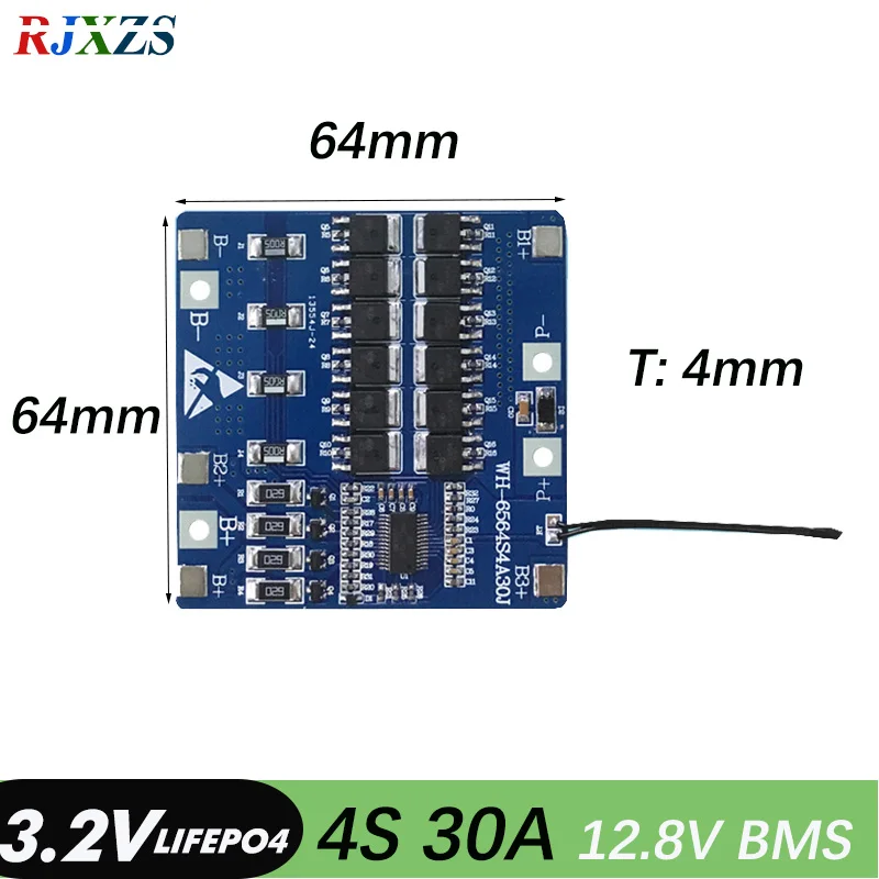 4S 30A LiFePO4 BMS плата защиты батареи PCM для электронных игрушек электромобилей|protection