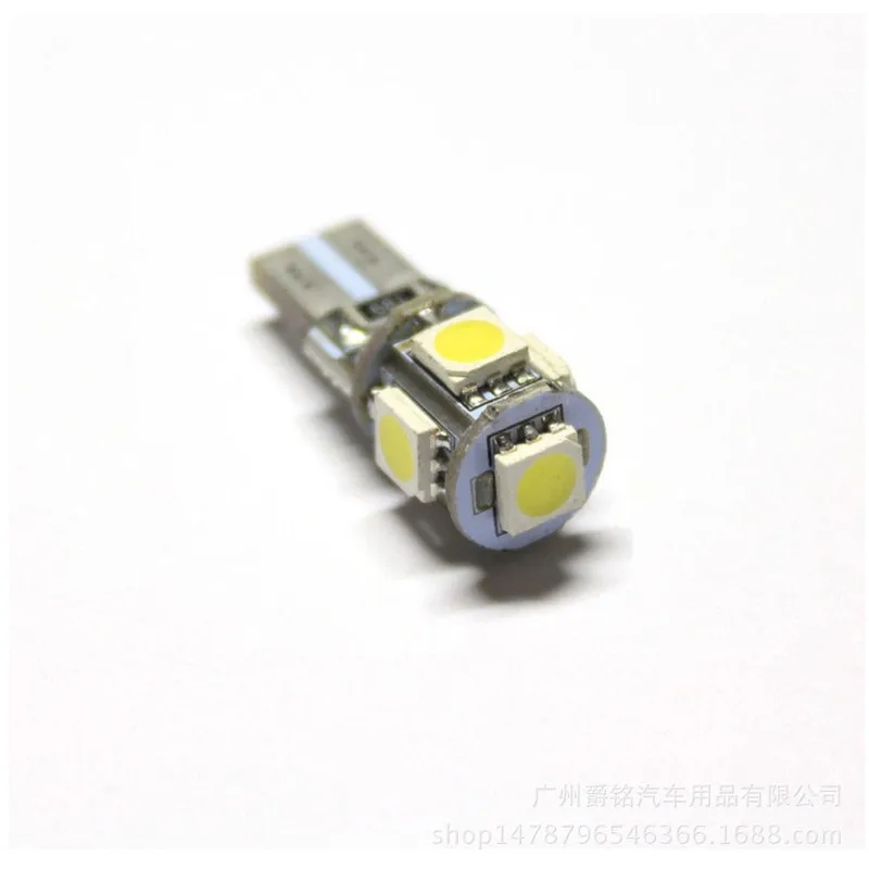 10 шт. светодиодный светодиодсветодиодный автомобисветильник лампы T10 5050 5SMD |