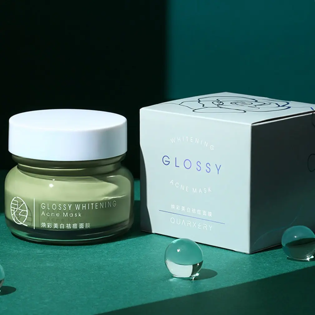 

Facial Mask Cream Whitens Smears Pore-shrinking And Oil-controlling Mud Mask Apply Pore Shrinking Mud Mask