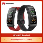 Оригинальный Смарт-браслет Huawei Talkband B6 с Bluetooth, 1,53 дюймов, Kirin A1, пульсометр, оксиметр в крови