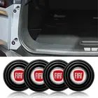 4 шт., наклейки на автомобильные двери FIAT 500x Grande Astra Freemont Linea