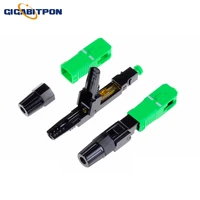 ftth ont single mode optical fiber quick connector sc upc embedded optical fiber quick connector free shipping