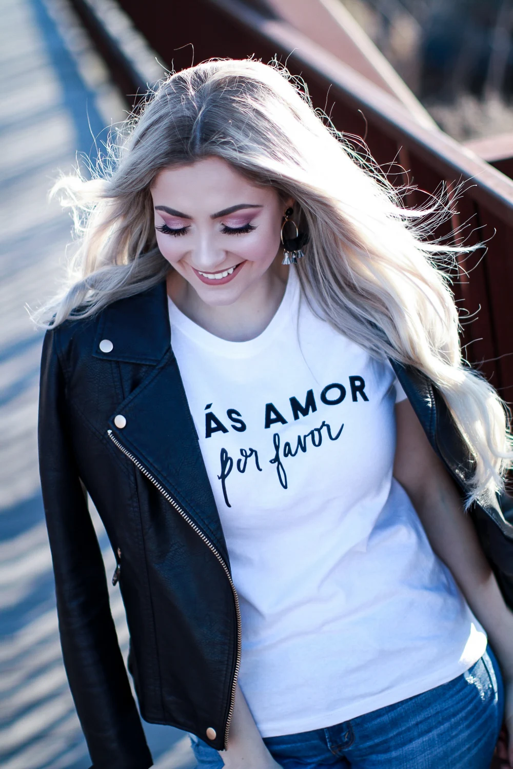 Mas Amor Por Favor женская футболка Повседневная для леди Юн Девушка Топ тройник хипстер