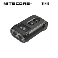 nitecore tini2 500 lumens oled smart dual core key light apc sleep technology long standby using usb type c charging
