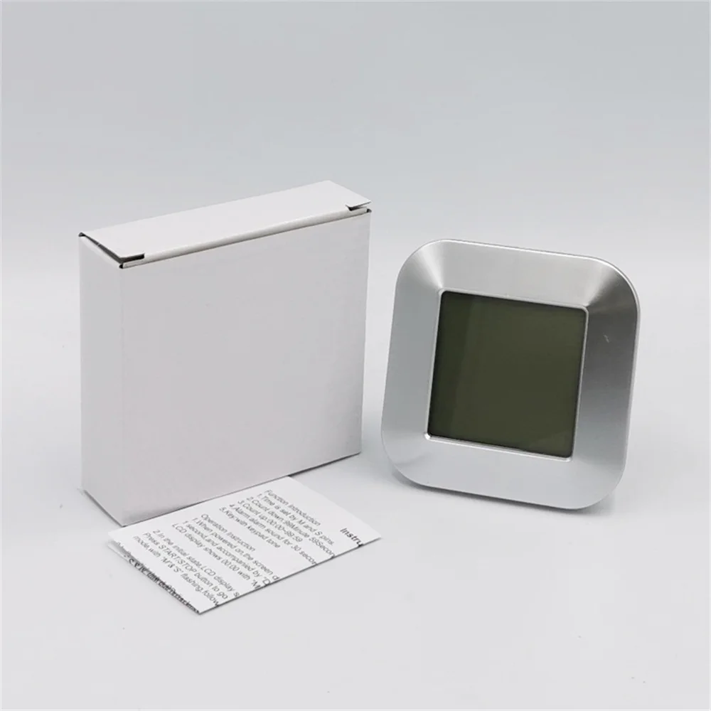 

LED Digital Kitchen Timer Screen Digital Cooking Timer Magnetic Clock For Cooking Shower Study Stopwatch Alarm Clock 2 Colors