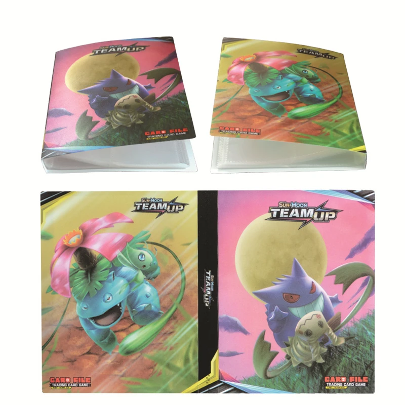 Альбом с 24 стилями для мультфильмов коллекция карт Pokemon альбом книга топ детей