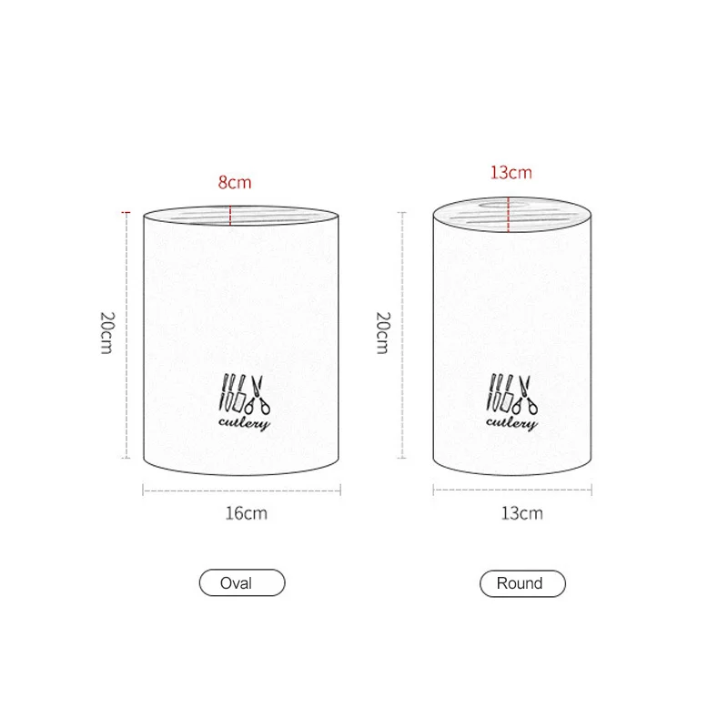 

Knife Holder Stand Multi-Functional Knife Storage Block Rack for Kitchen Knife Organizer Shelf