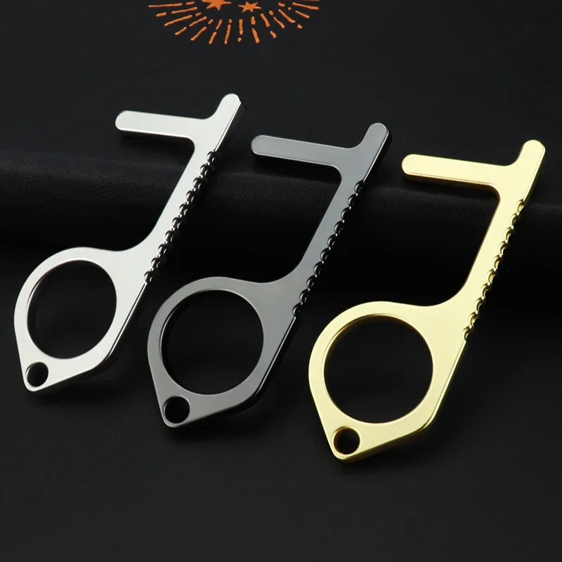 Tempdown Творческий EDC дверь открытой металлический брелок подвеска для личной