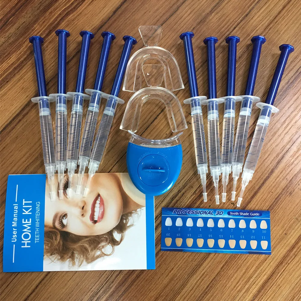 

Dentist Teeth Whitening Peroxide Dental Bleaching System Oral Gel Kit Tooth Whitener Brightening Dental Oral Hygiene Smile Tools