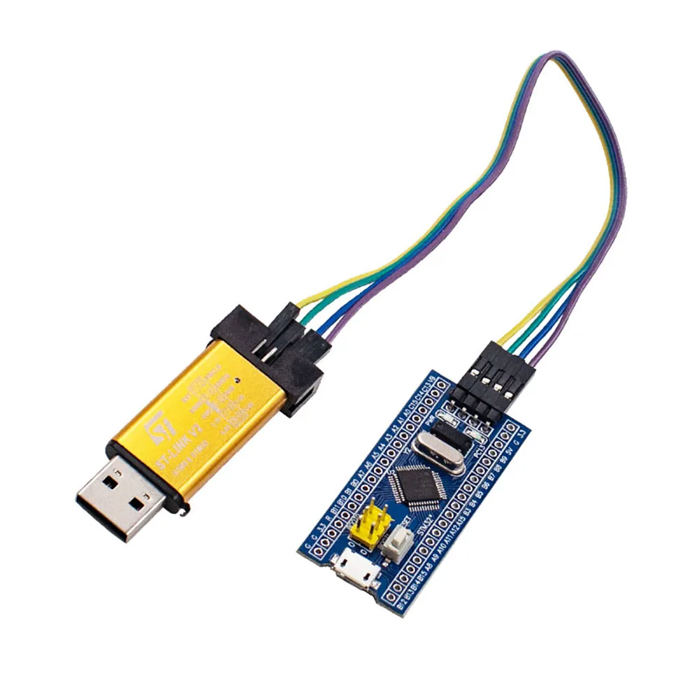 STM32F103C8T6 ARM STM32 минимальная система модуль развития для arduino DIY KIT - Цвет: 1 set