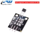 Стандартный модуль датчика тока холла, Магнитный модуль датчика для Arduino AVR KY 003