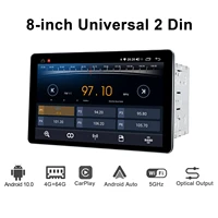 8universal 2 din android 10 car stereo radio head unit gps navigation tape recorder multimedia player carplay bluetooth 4g wifi