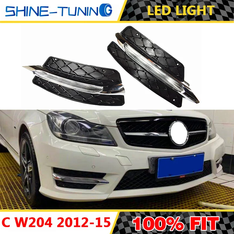Подходит для светодиодных крышек класса C W204 светодиодная лампа класс coupe C180 C200 C230