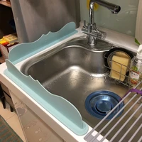 silicone sink baffle plate household sink sink kitchen pool splash proof water barrier baffle sink waterproof board