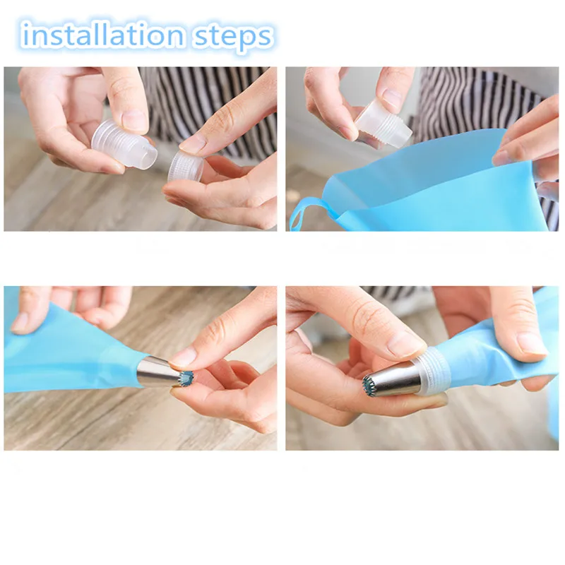 Глазурь из нержавеющей стали насадка для декорирования торта Кондитерские