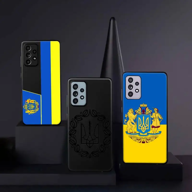 

Ukraine Phone Case For Samsung A32 A51 A52 A71 A50 A12 A21S S10 S20 S21 Plus Fe Ultra