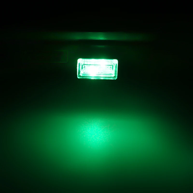 Green Автомобиль Универсальный USB декоративный свет светодиодный свет атмосферный свет прикуриватель декоративное освещение компьютер Зарядка сокровище использование - Испускаемый цвет: Green