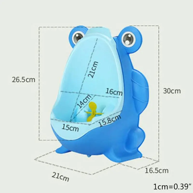 

Cute Frog Shape Children Kids Potty Training Urinal for Boys Removable Toilet Pe