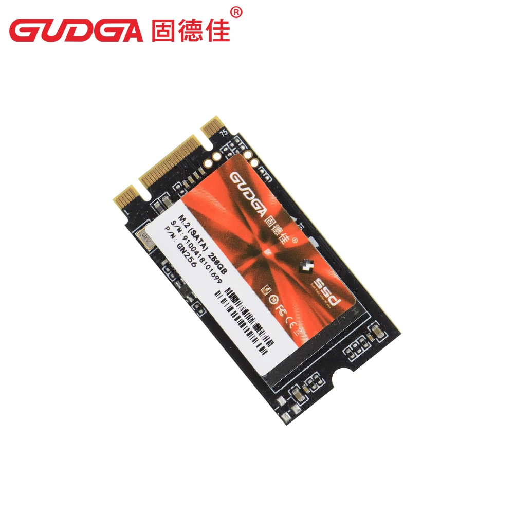 Горячая Распродажа GUDGA M.2 SSD 60 Гб 128 ГБ 256 512 M2 SATA NGFF 2242 HDD для компьютера ноутбука