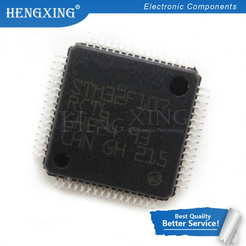 1 шт./лот STM32F107RCT6 STM32F107RBT6 STM32F107 QFP 64|Интегральные схемы| |