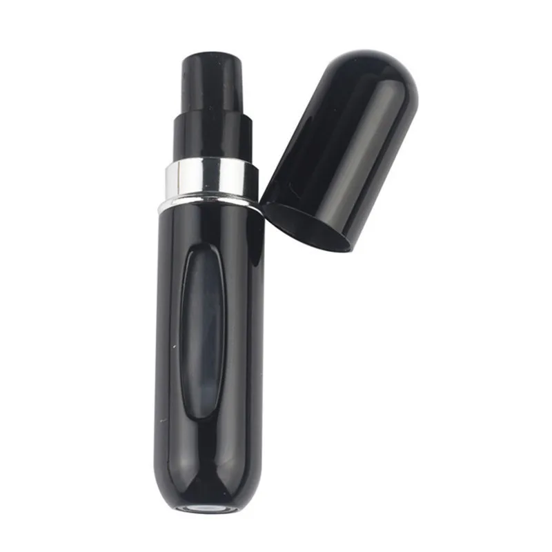 Fashion Mini Refillable Perfume Bottle Canned Air Spray Bottom Pump Perfume Atomization for Travel 5ml Travel needs - Цвет: HLYHTHT005-8