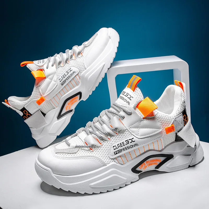 

Daddy shoes men's new fashion Korean style trendy shoes student casual running sports shoes breathable