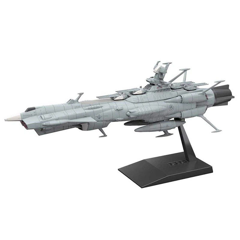 Оригинальный Bandai Space Battleship Yamato 2202 Механическая Коллекция № 01 Andromeda сборка из ПВХ