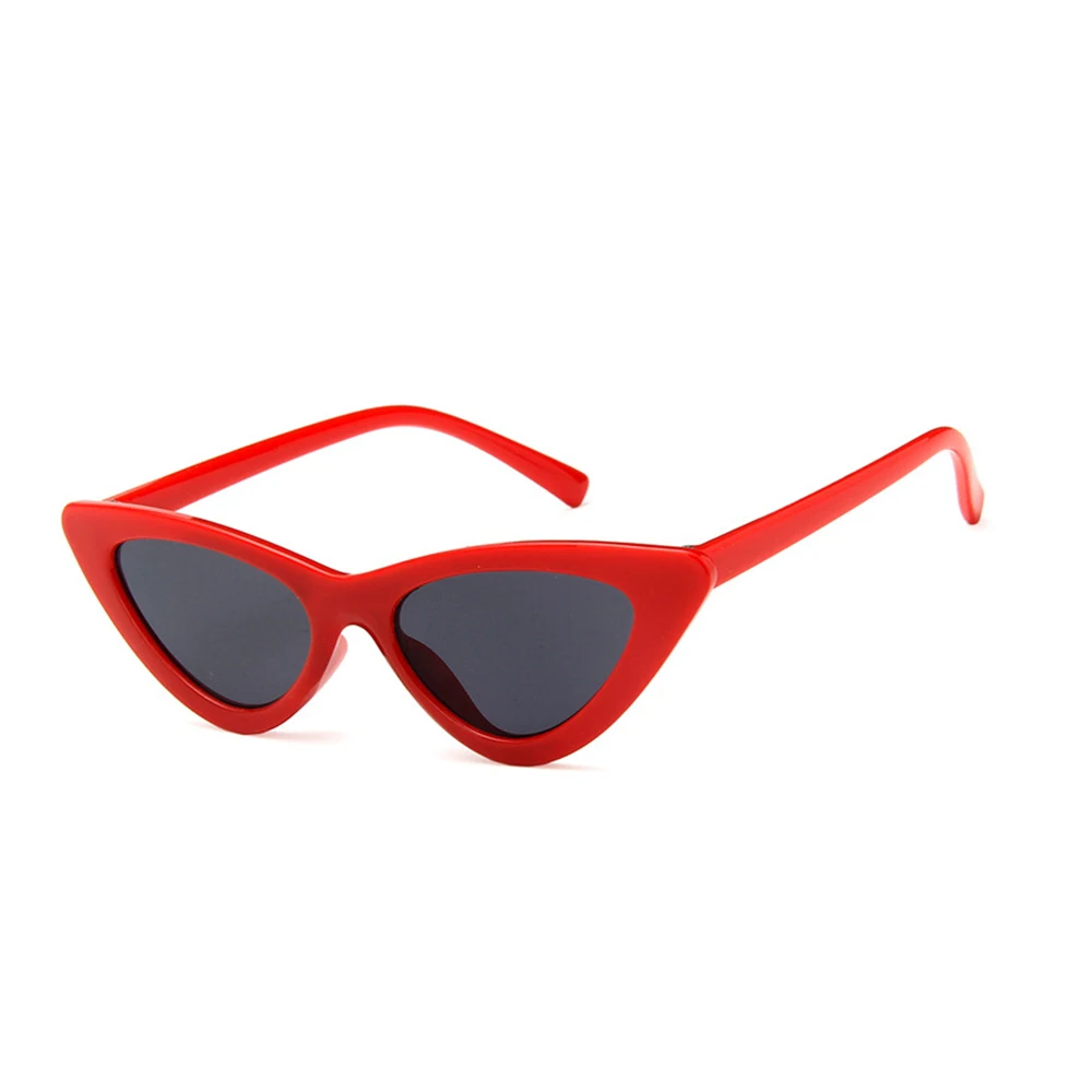 

Vintage Kids Eye Sunglasses Retro Cat Sunglasses Eyewear Girls Boys Baby Fashion Triangular Sun Glasses Oculos De Sol Uv400
