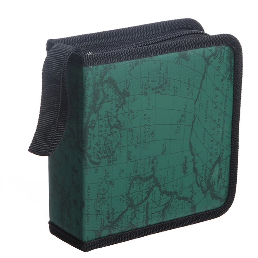 40/80 дисковая коробка для переноски держатель посылка сумка хранения в автомобиле