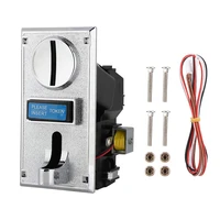 multi coin acceptor for different values selector for vending machine arcade game machines washing machine