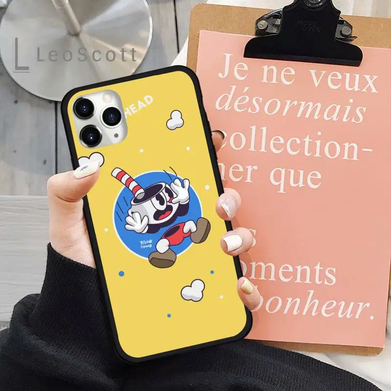 

Cuphead game Phone Case for iPhone 11 12 mini pro XS MAX 8 7 6 6S Plus X 5S SE 2020 XR