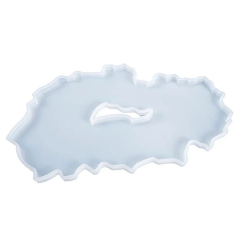 

Crystal Epoxy Resin Mold Fruit Plate Tray Casting Silicone Mould DIY Crafts Jewelry Making Tools