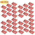 Сенсорный сенсорный датчик Swich TTP223, модуль сенсорной кнопки, конденсатор самоблокирующийся, без блокировки, одноканальный изменяемый датчик, 100 шт.