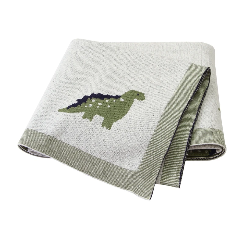 

Baby Blankets Dinosaur Newborns Swaddle Wrap Stroller Sofa Bedding Crib Quilts A2UB