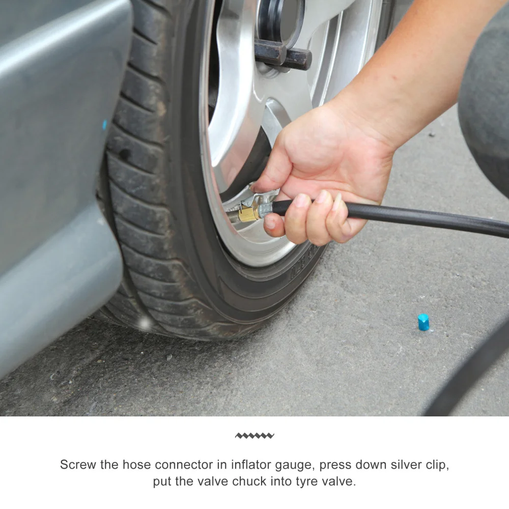 

CR Universal Flexible Tire Tyre Valve Extension Tube Adapter 2 Pcs Tyre Air Pump Hose Tubes Car Tire Inflator Extension Tube