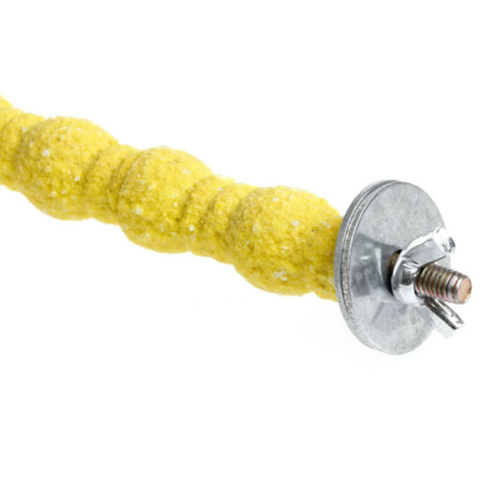 Игрушка для птиц жевательный попугай шлифовальный цветной подвесной кронштейн