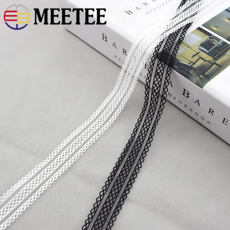 Сетчатые эластичные ленты 3/9 метров кружевная лента женская резиновая сделай сам