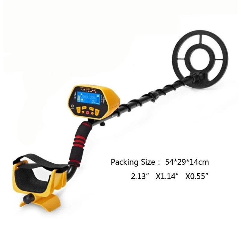 

GC-1028 Accuracy Waterproof Metal Detector for Adults Professional Underground Metal Detector Gold Detecto with Sensitiv
