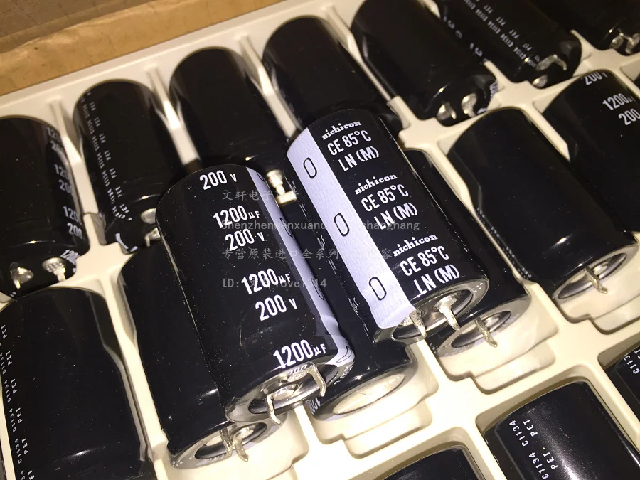 1 шт./2 шт./10 шт. 1200 мкФ 200v Nichicon LN 25x45 мм 200V1200uF подключаемый блок питания конденсатор