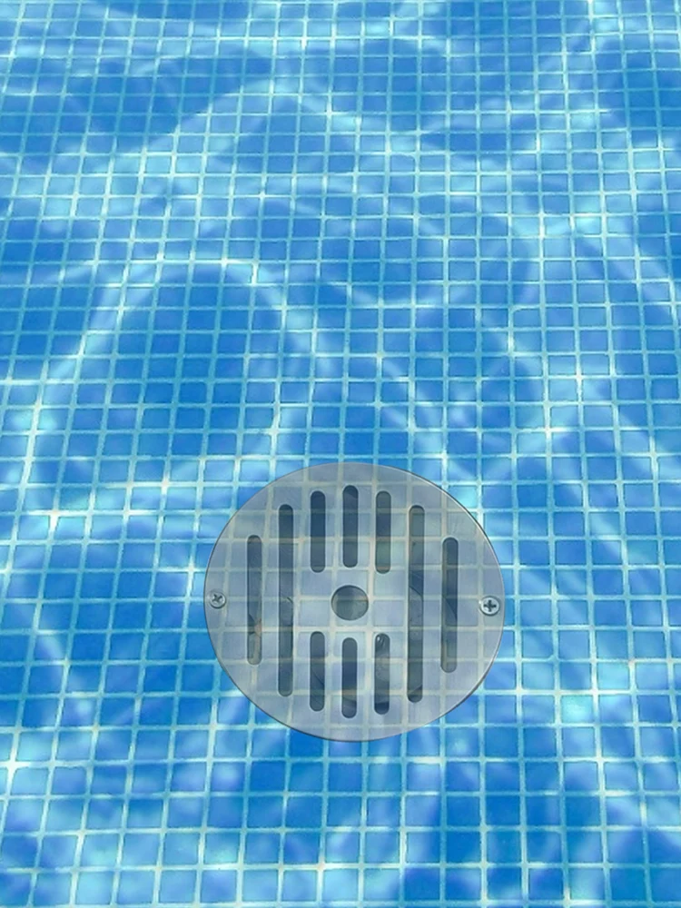 

In-Ground Drain Swimming Pool Main Floor Drain Water Inlet Outlet Pool Main Drain Port Water Outlet Floor Drainer Durable